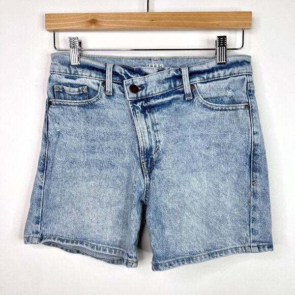 A.N.A. High Rise Midi Short Size 2 - Picture 1 of 6